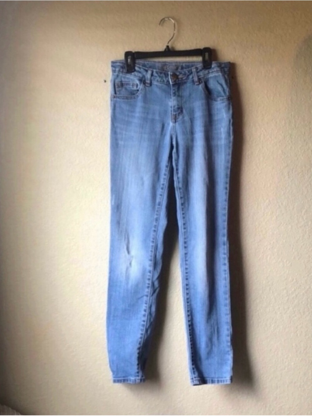Cherokee Jeans Girls Y2K Skinny Fit Casual Classic Denim Blue Jeans Kids Sz 14